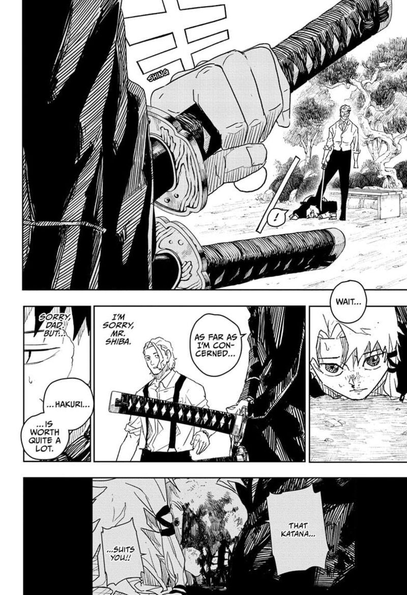 Kagurabachi, Chapter 25