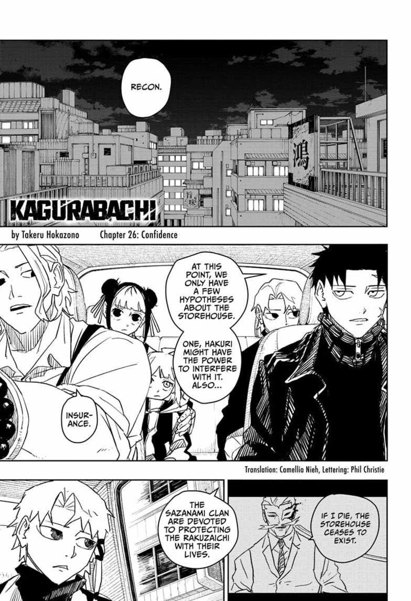 Kagurabachi, Chapter 26
