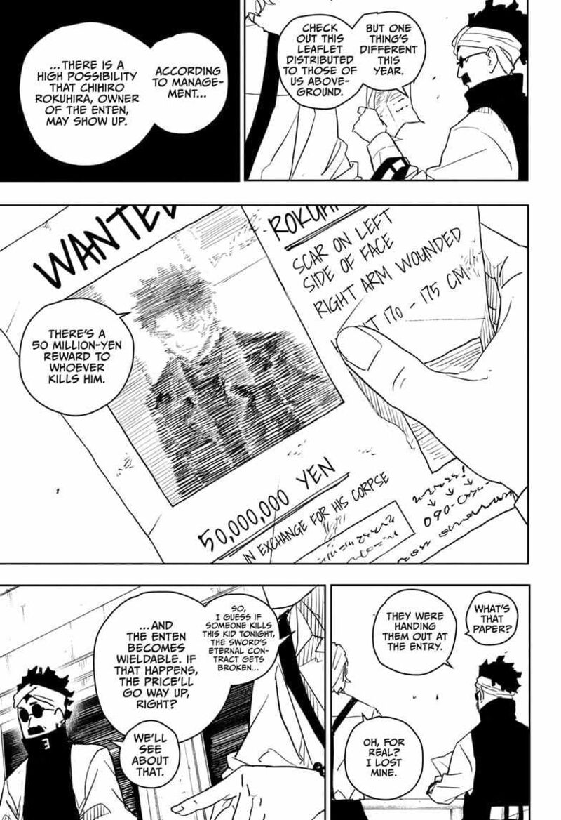 Kagurabachi, Chapter 27