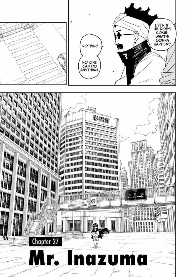 Kagurabachi, Chapter 27