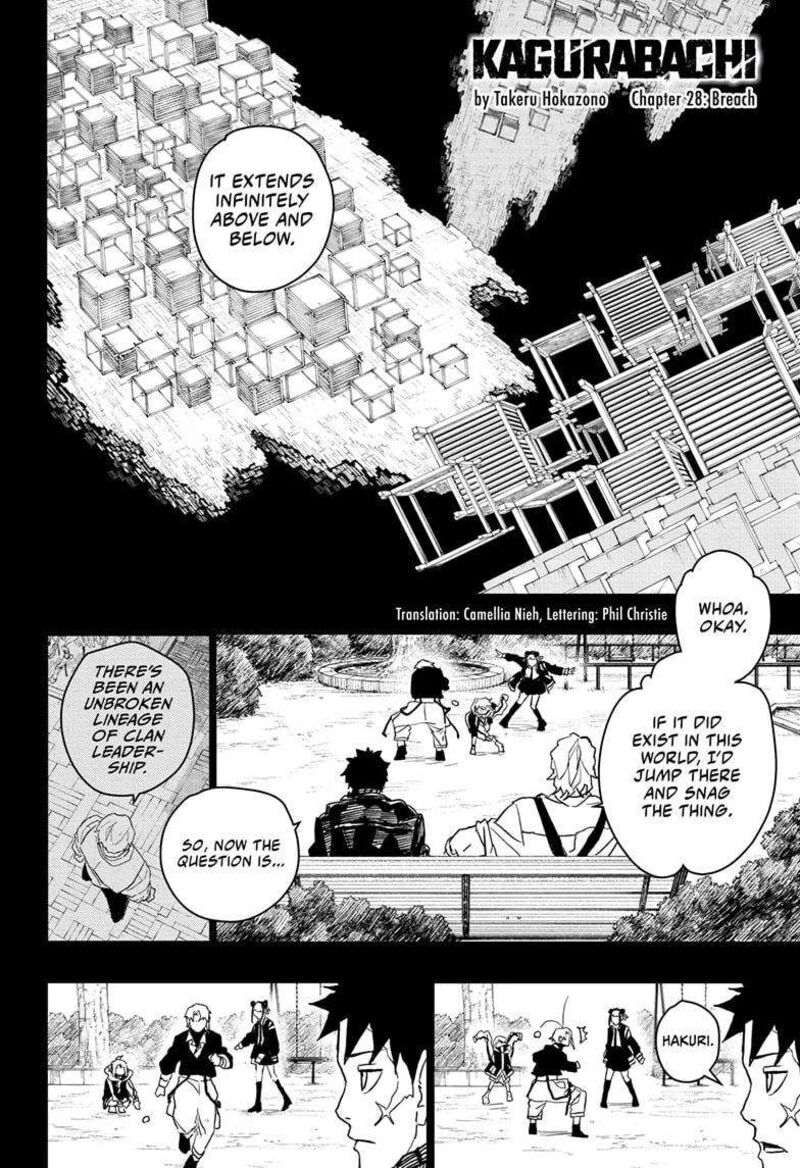 Kagurabachi, Chapter 28