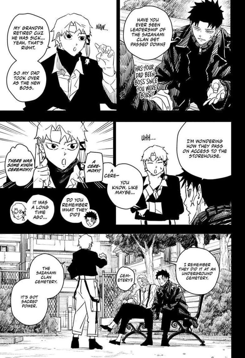 Kagurabachi, Chapter 28