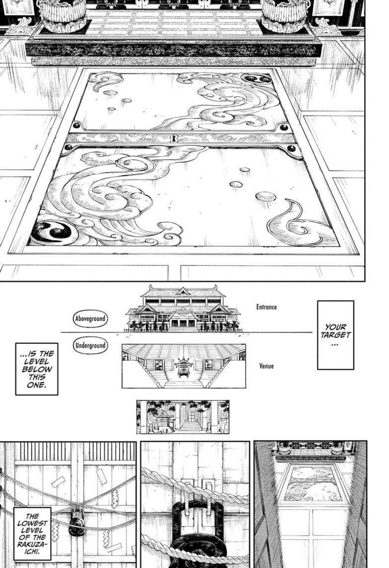 Kagurabachi, Chapter 28