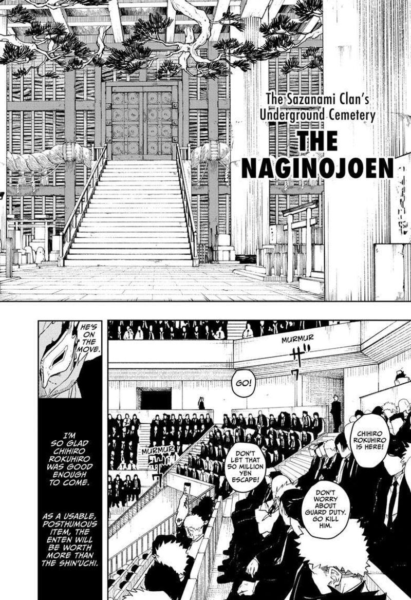 Kagurabachi, Chapter 28