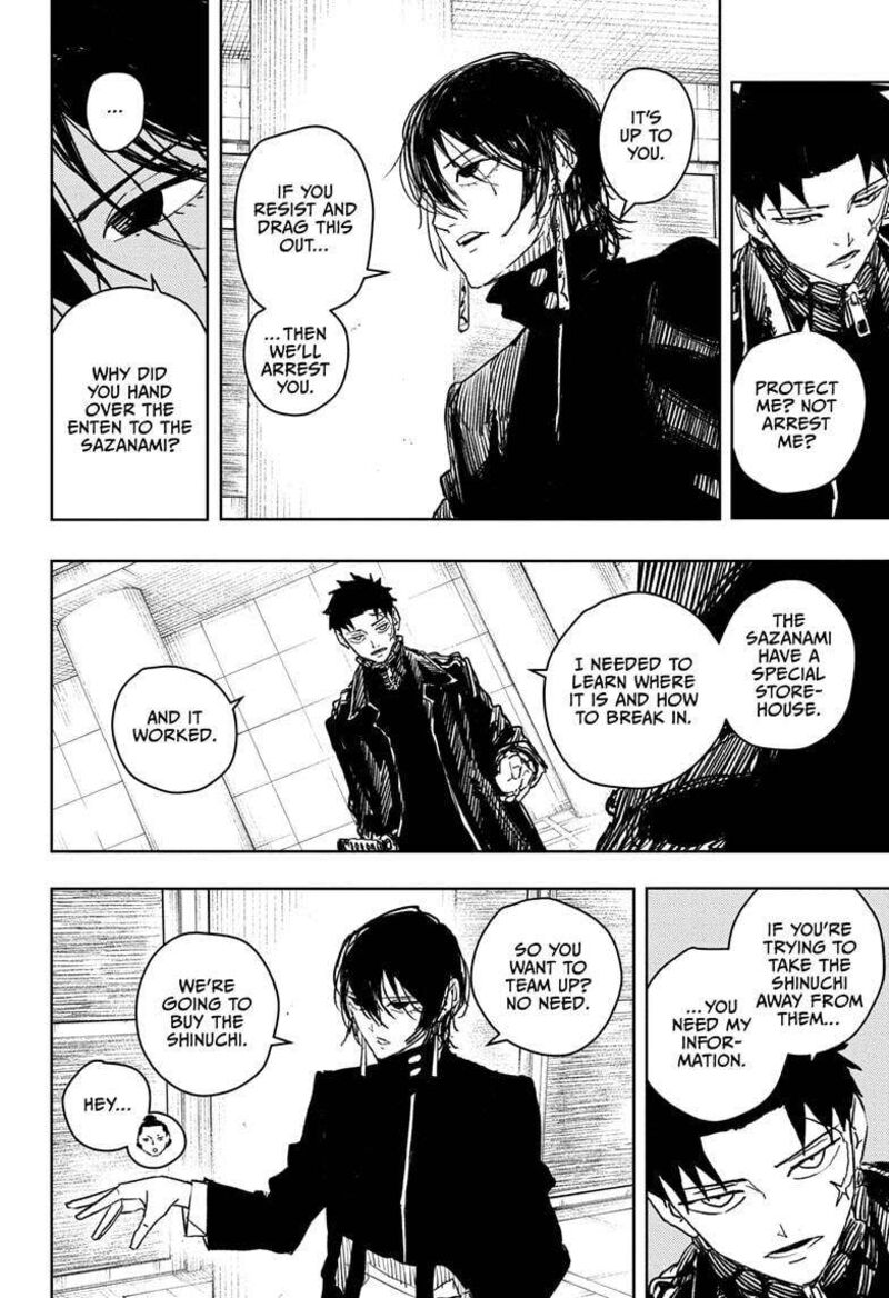 Kagurabachi, Chapter 29