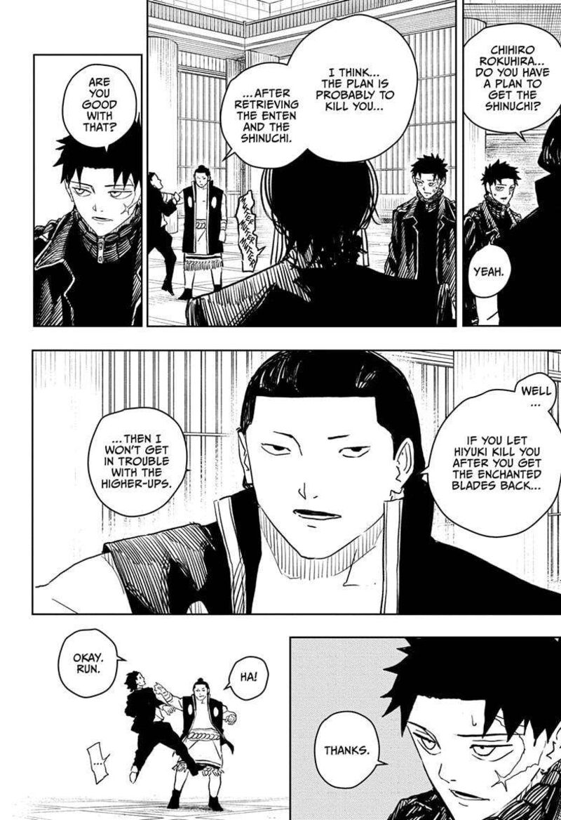 Kagurabachi, Chapter 29