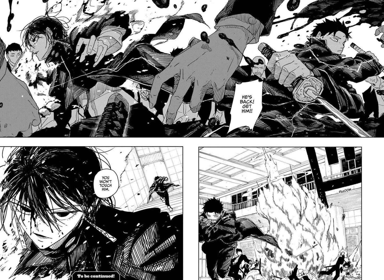 Kagurabachi, Chapter 29