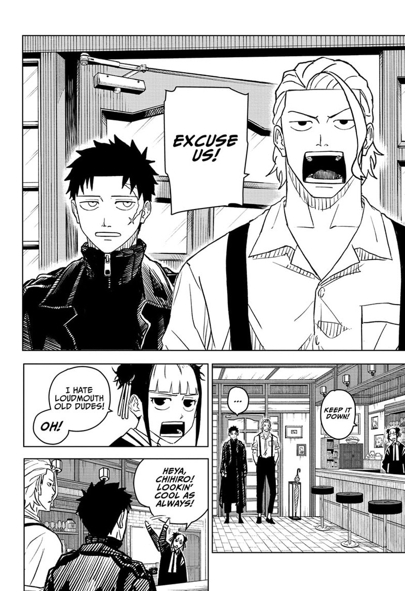 Kagurabachi, Chapter 3