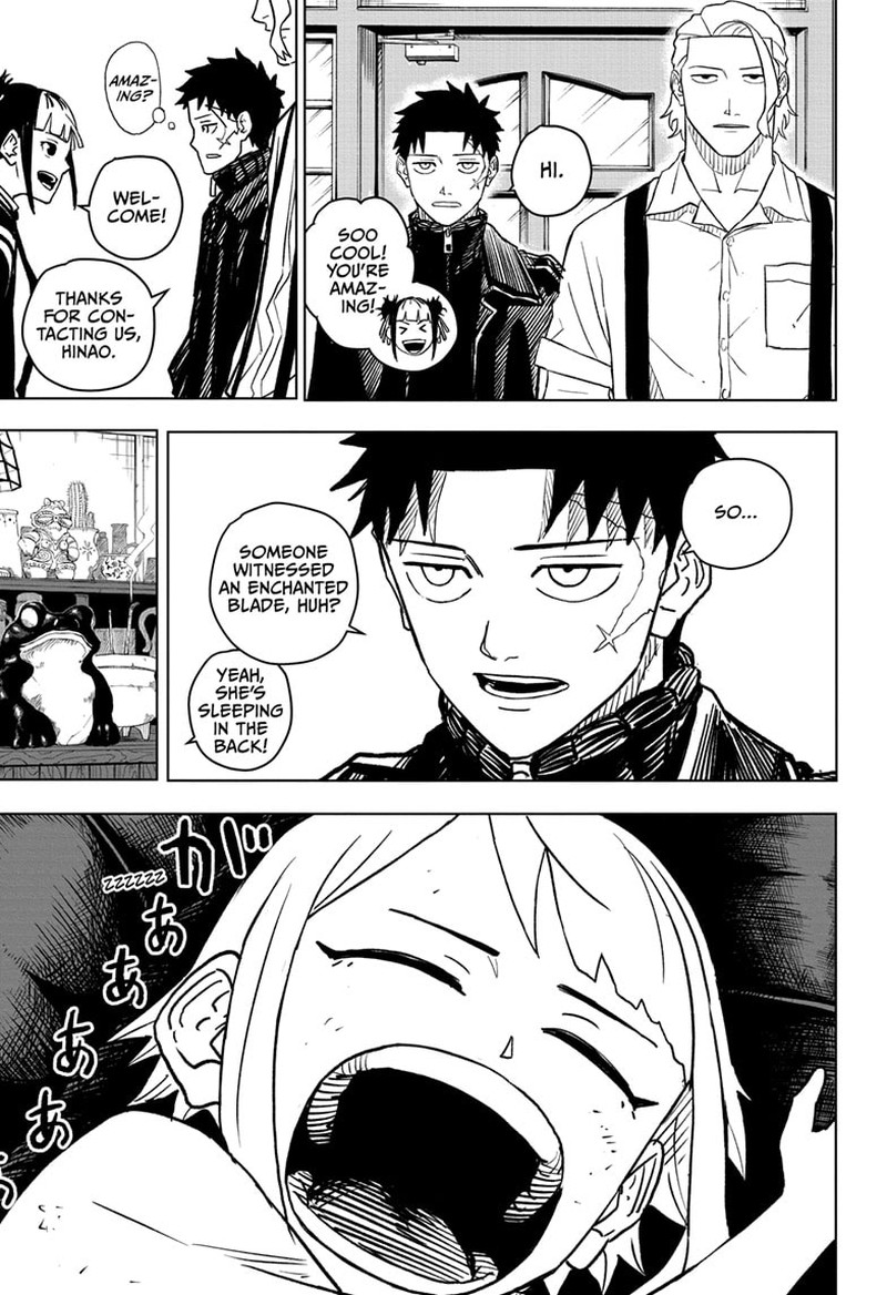 Kagurabachi, Chapter 3