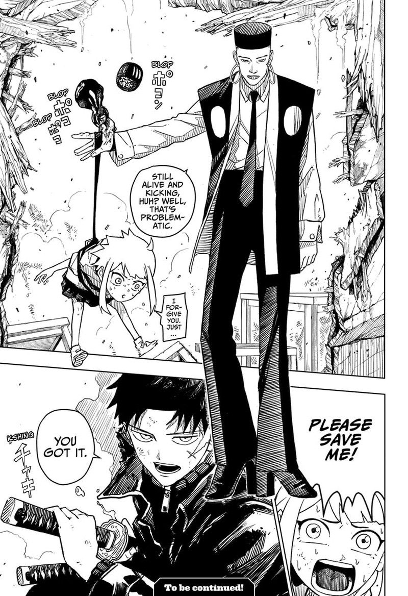 Kagurabachi, Chapter 3