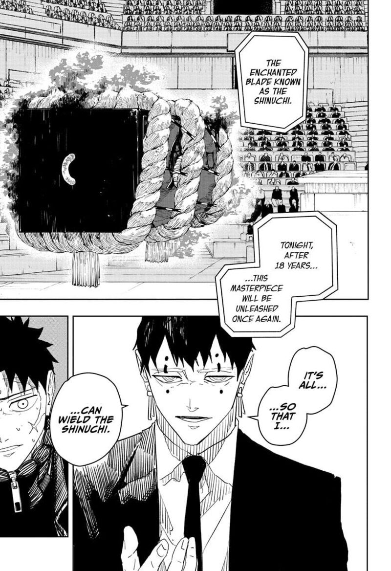 Kagurabachi, Chapter 31