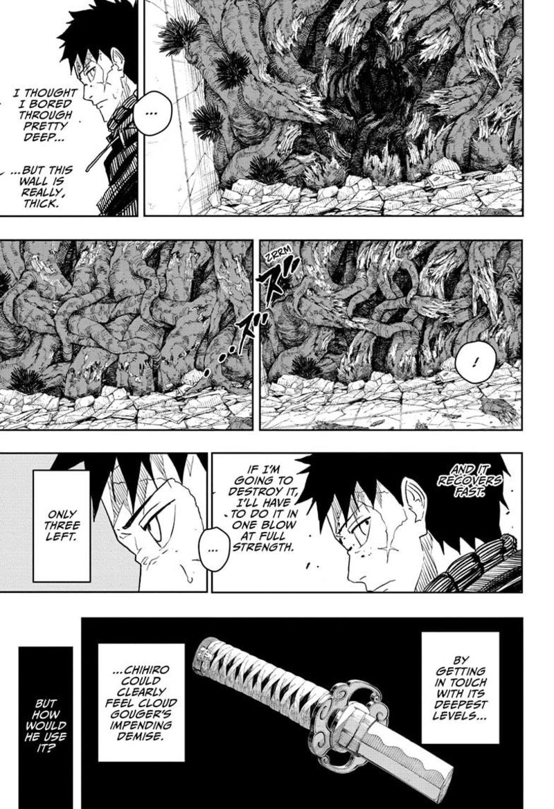 Kagurabachi, Chapter 32