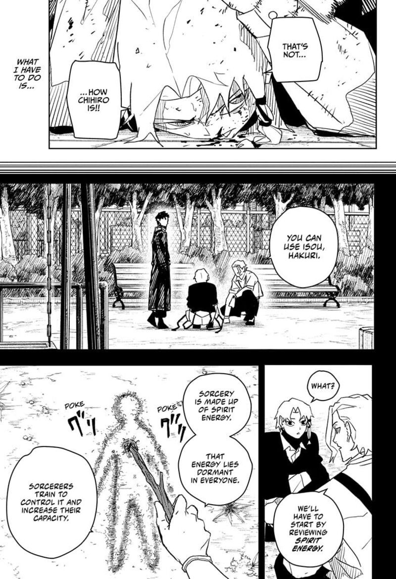 Kagurabachi, Chapter 32
