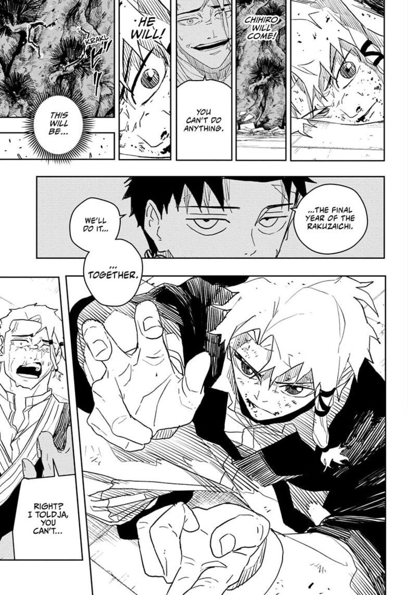 Kagurabachi, Chapter 32