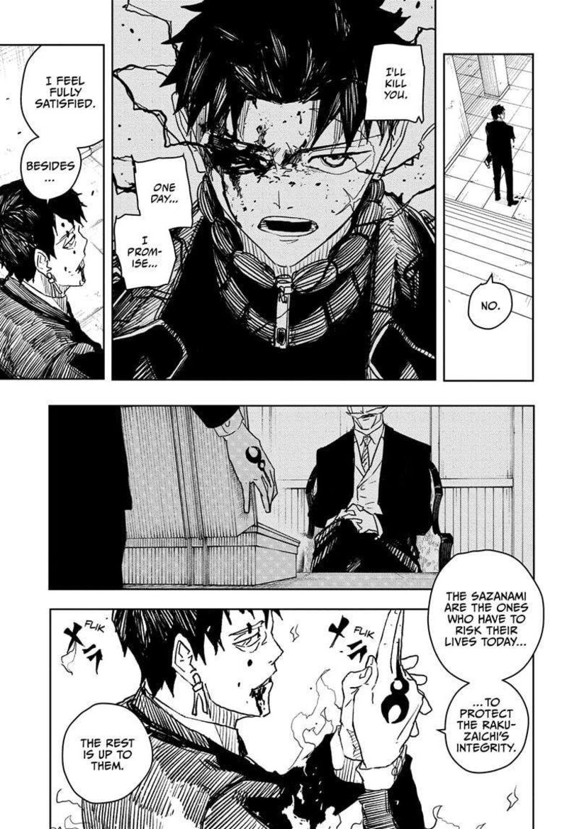 Kagurabachi, Chapter 33