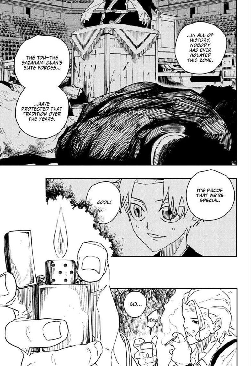 Kagurabachi, Chapter 33