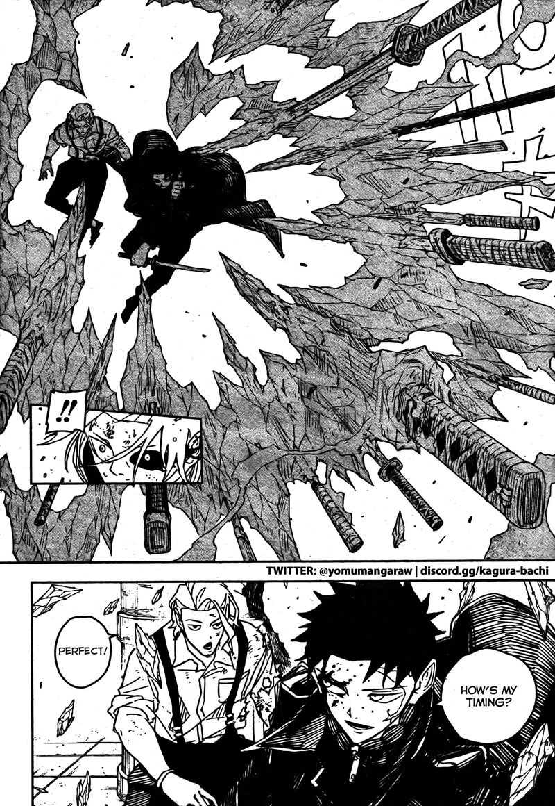 Kagurabachi, Chapter 34