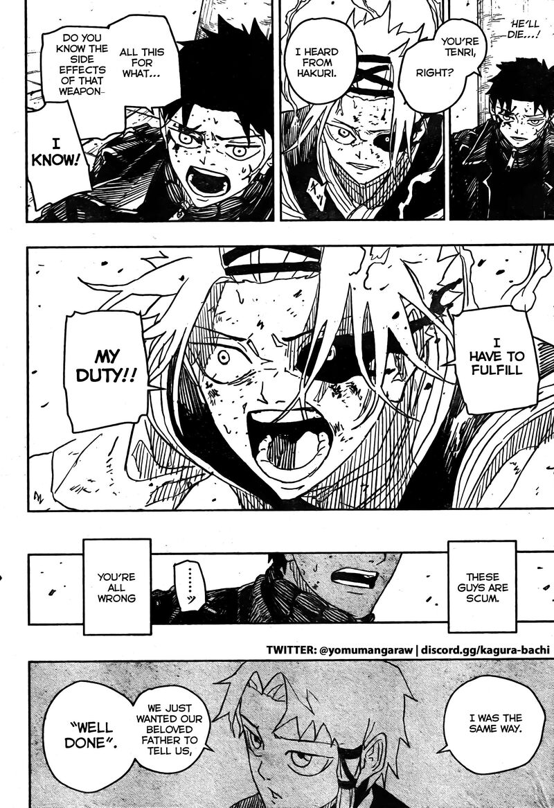 Kagurabachi, Chapter 34