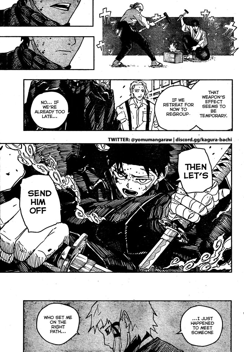 Kagurabachi, Chapter 34