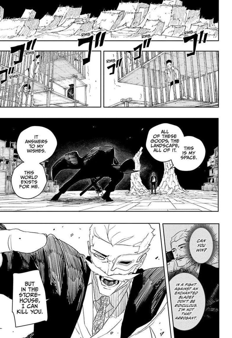 Kagurabachi, Chapter 38