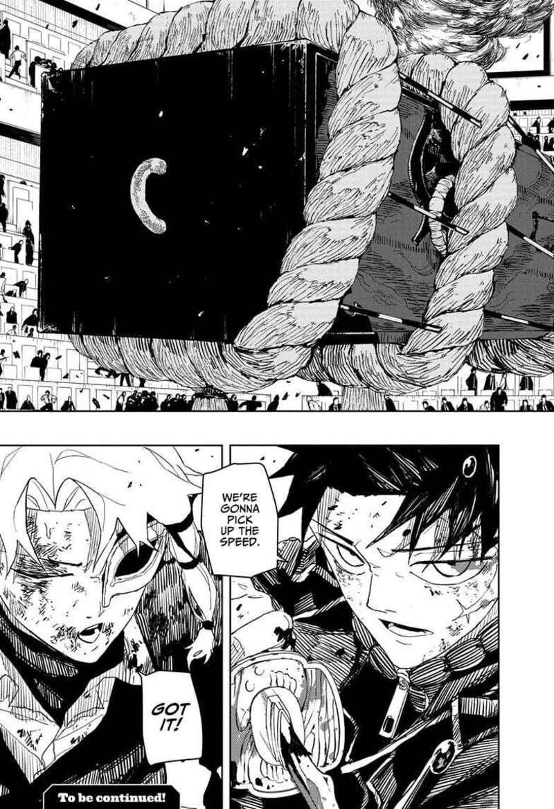 Kagurabachi, Chapter 38