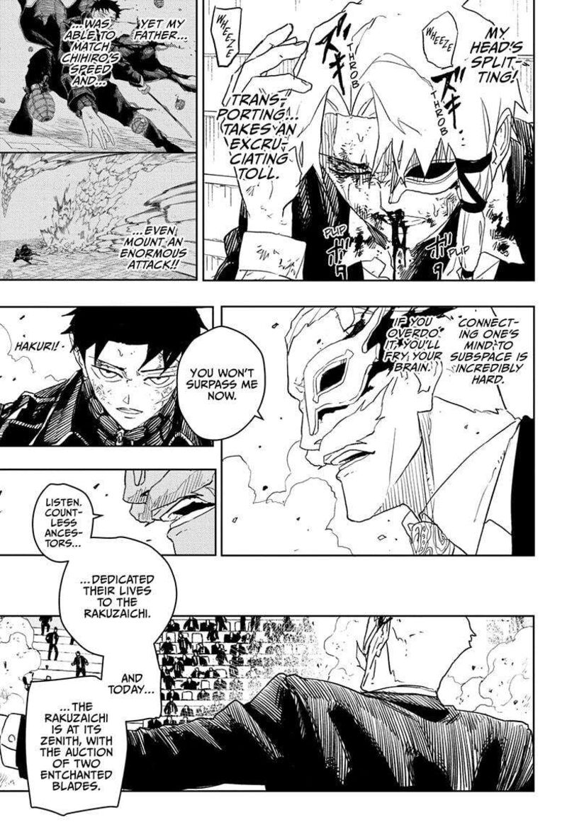 Kagurabachi, Chapter 39