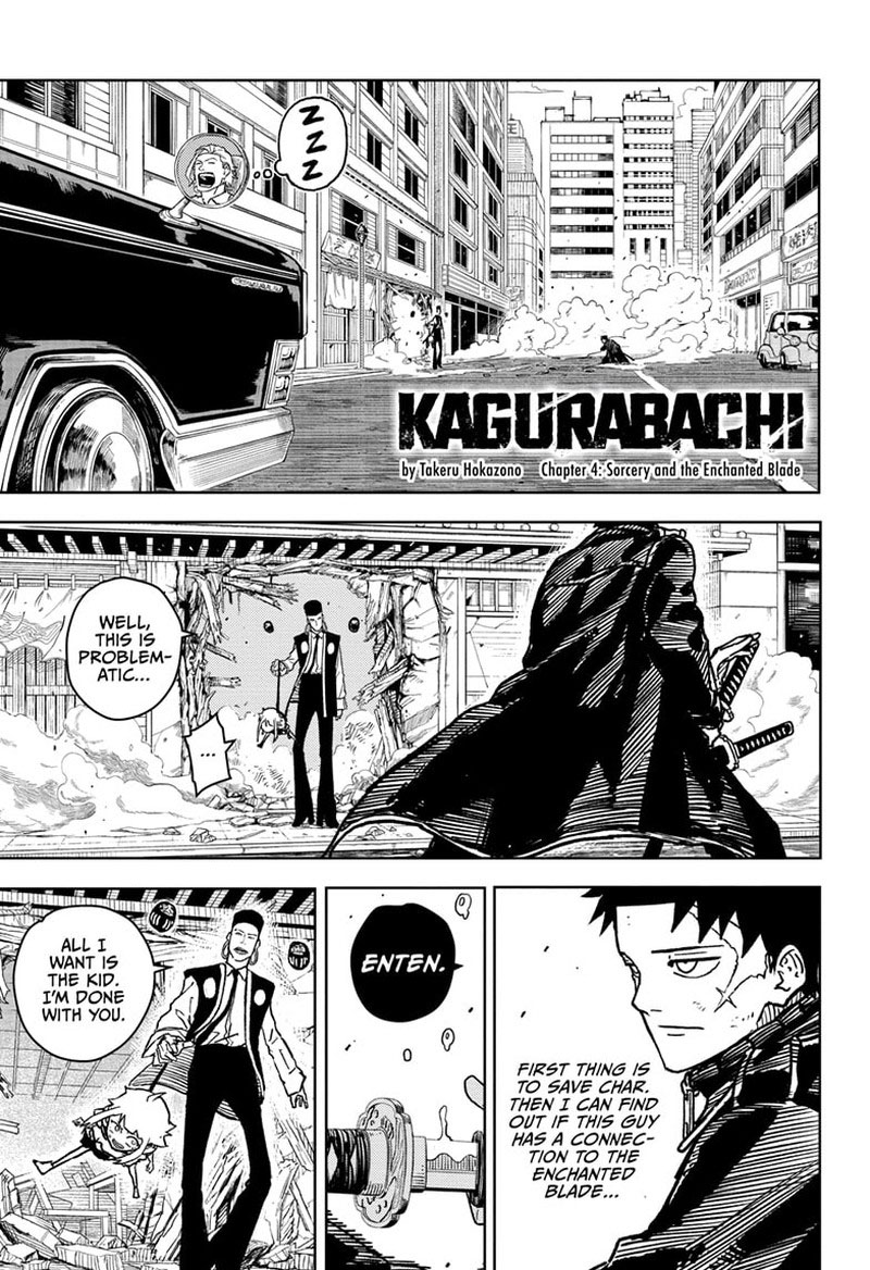Kagurabachi, Chapter 4
