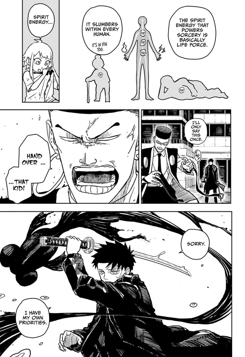 Kagurabachi, Chapter 4