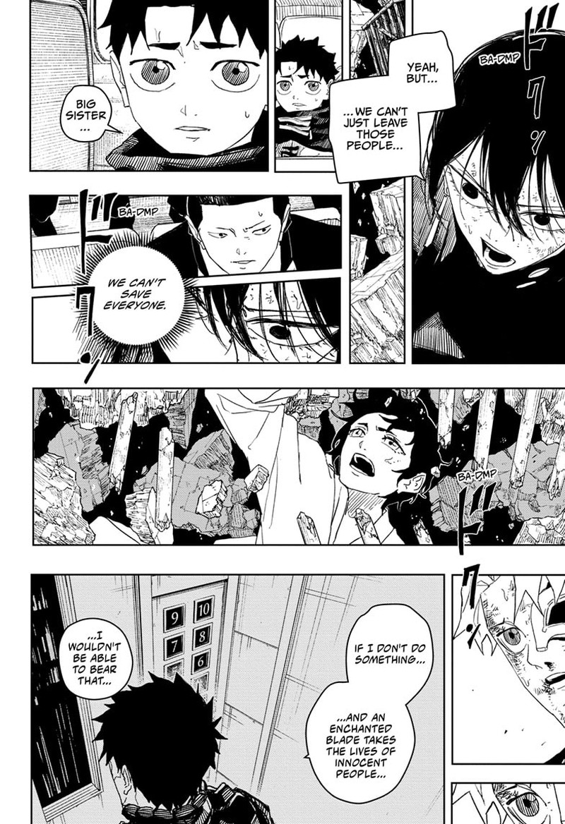 Kagurabachi, Chapter 42