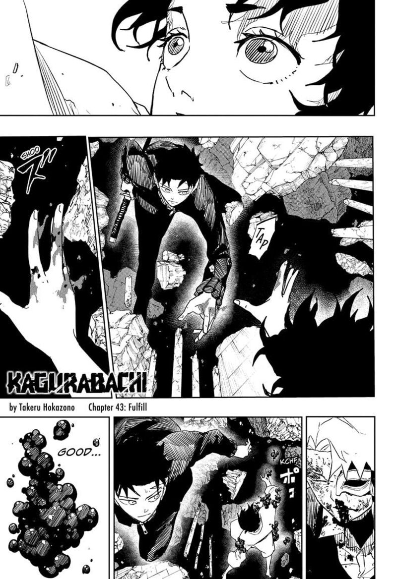 Kagurabachi, Chapter 43