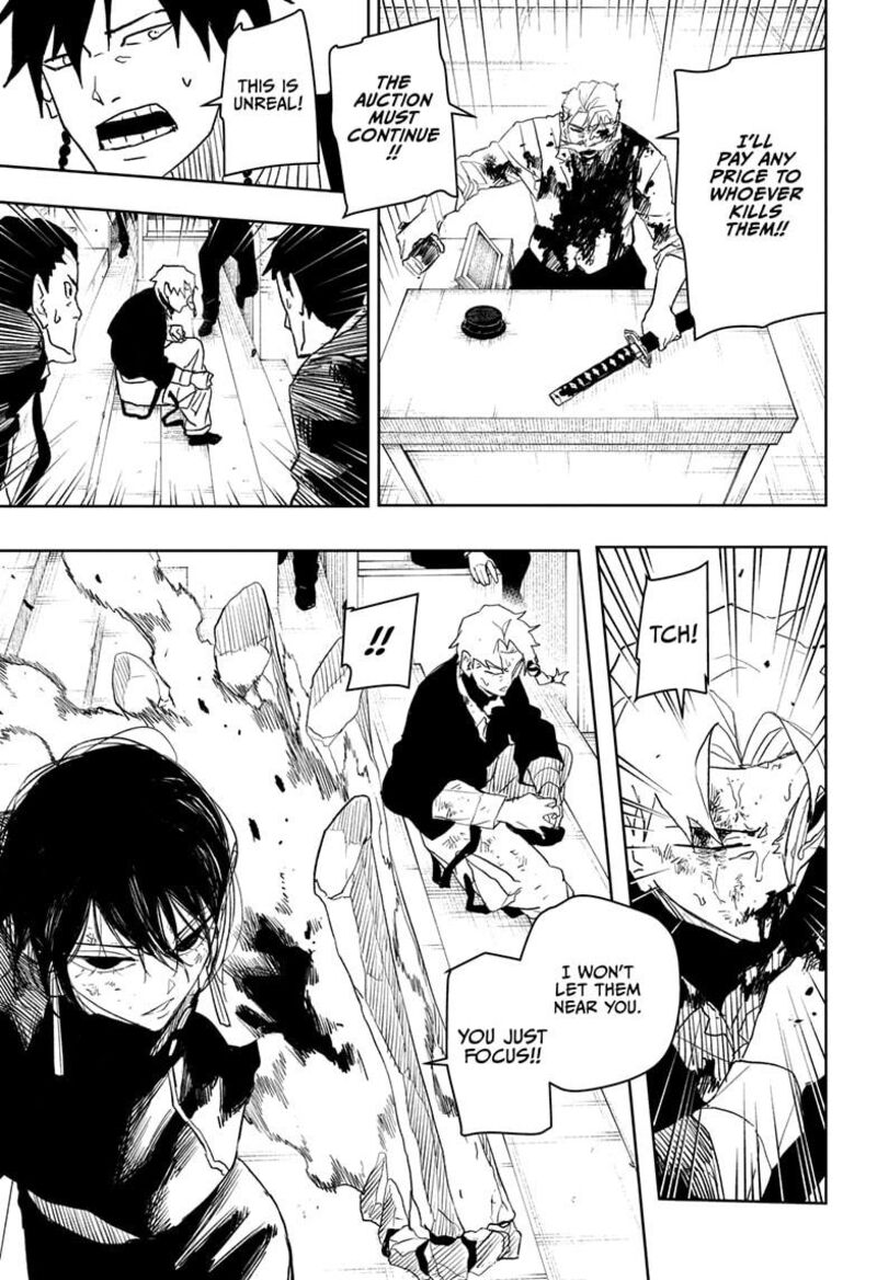 Kagurabachi, Chapter 43