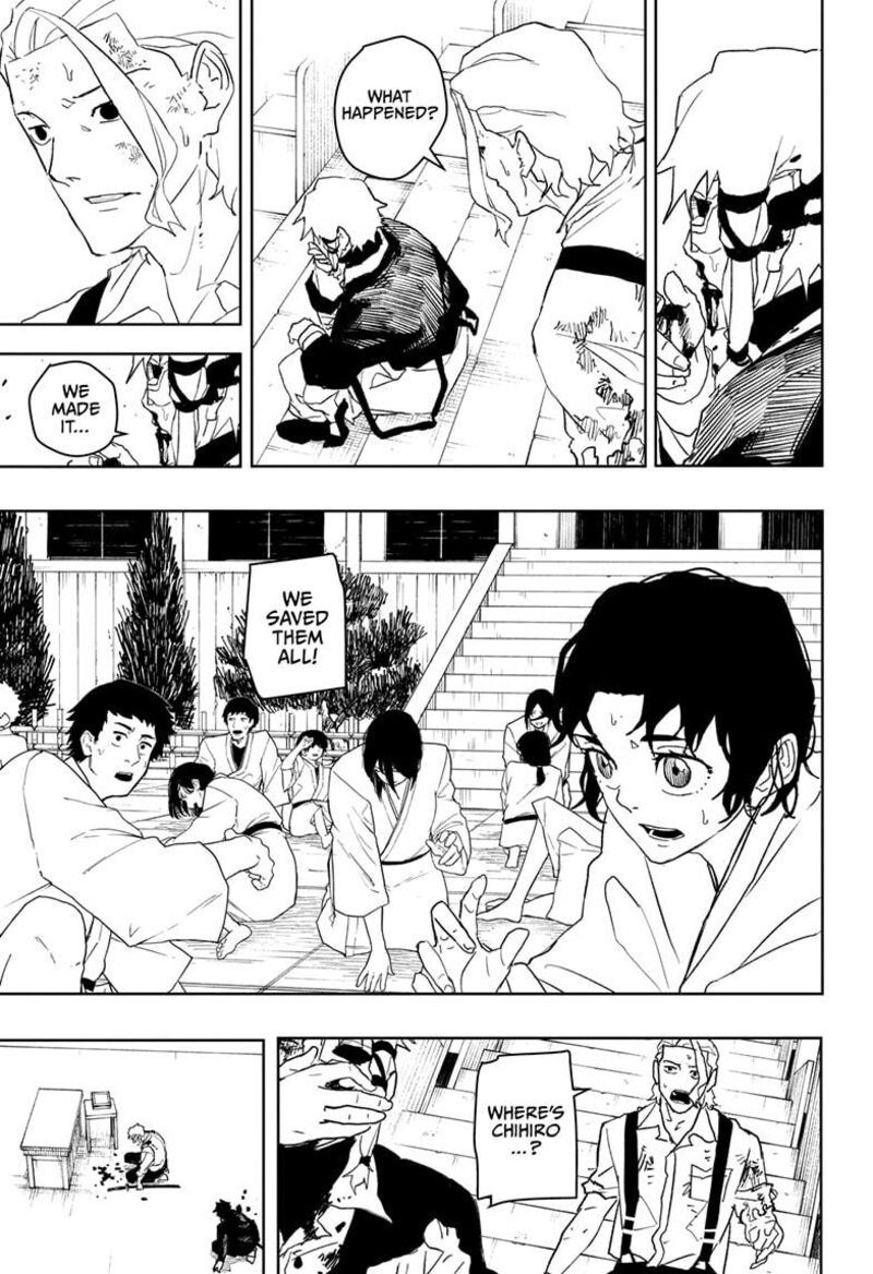 Kagurabachi, Chapter 43