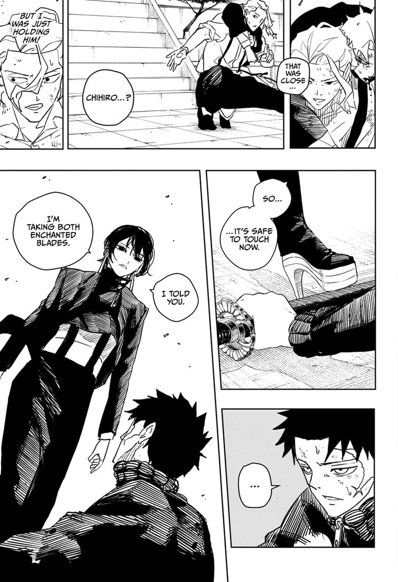 Kagurabachi, Chapter 44