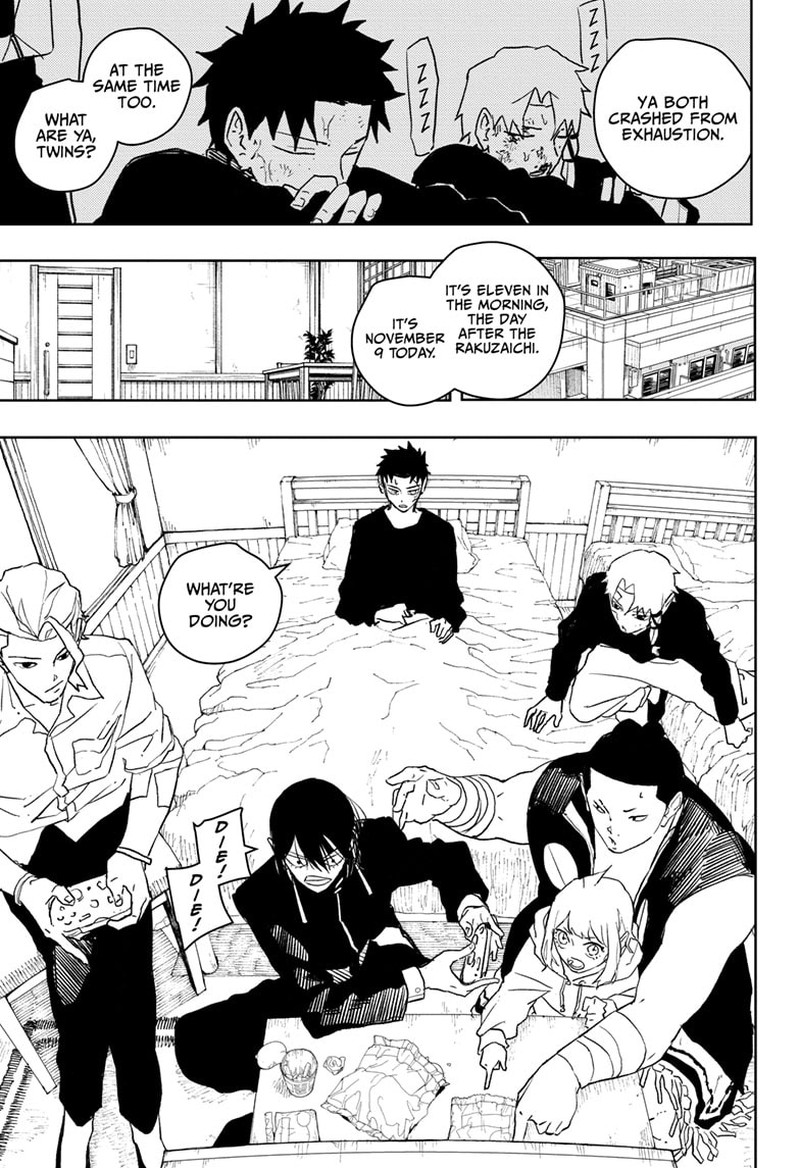 Kagurabachi, Chapter 45