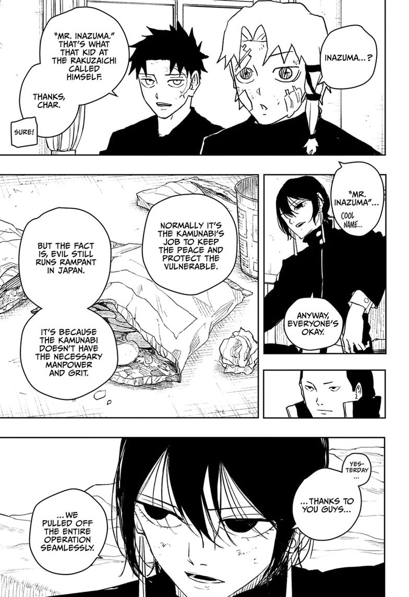 Kagurabachi, Chapter 45