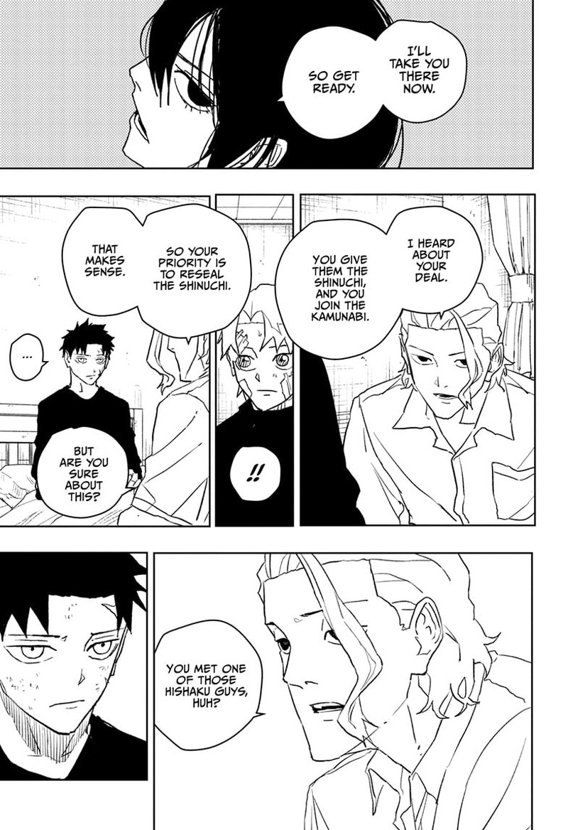 Kagurabachi, Chapter 45