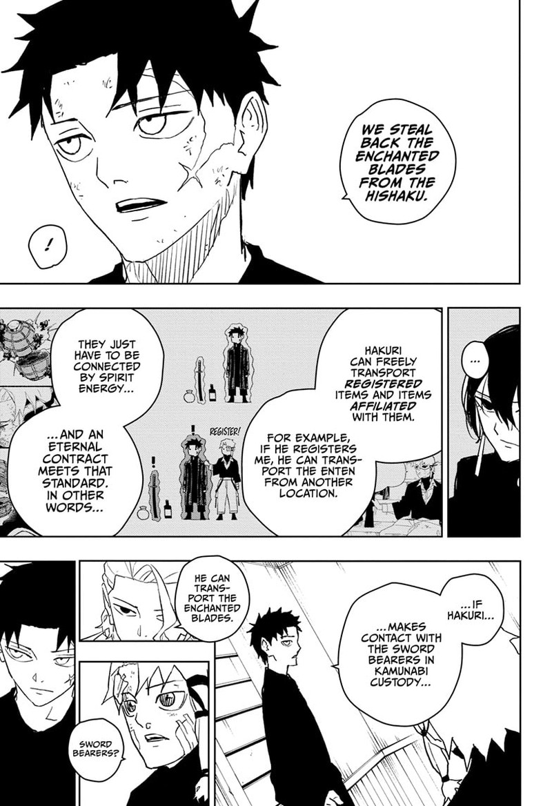 Kagurabachi, Chapter 45