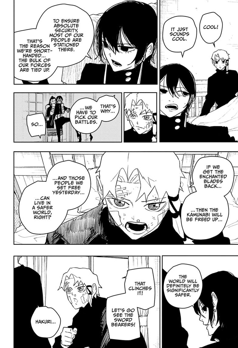 Kagurabachi, Chapter 45