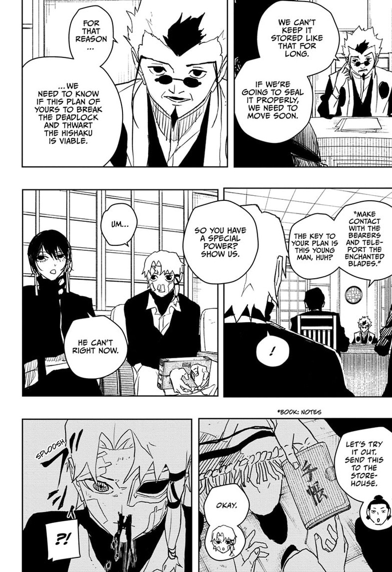 Kagurabachi, Chapter 46
