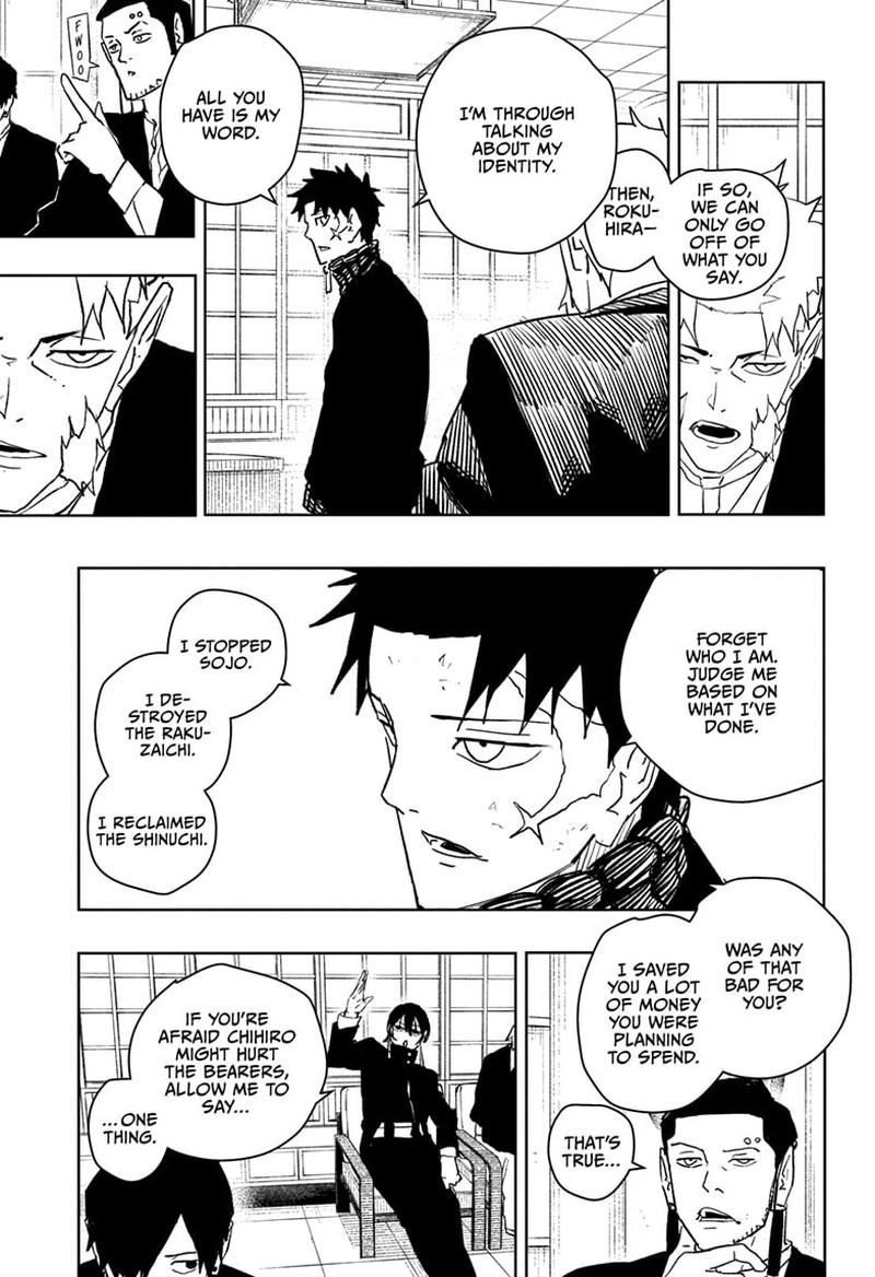 Kagurabachi, Chapter 46