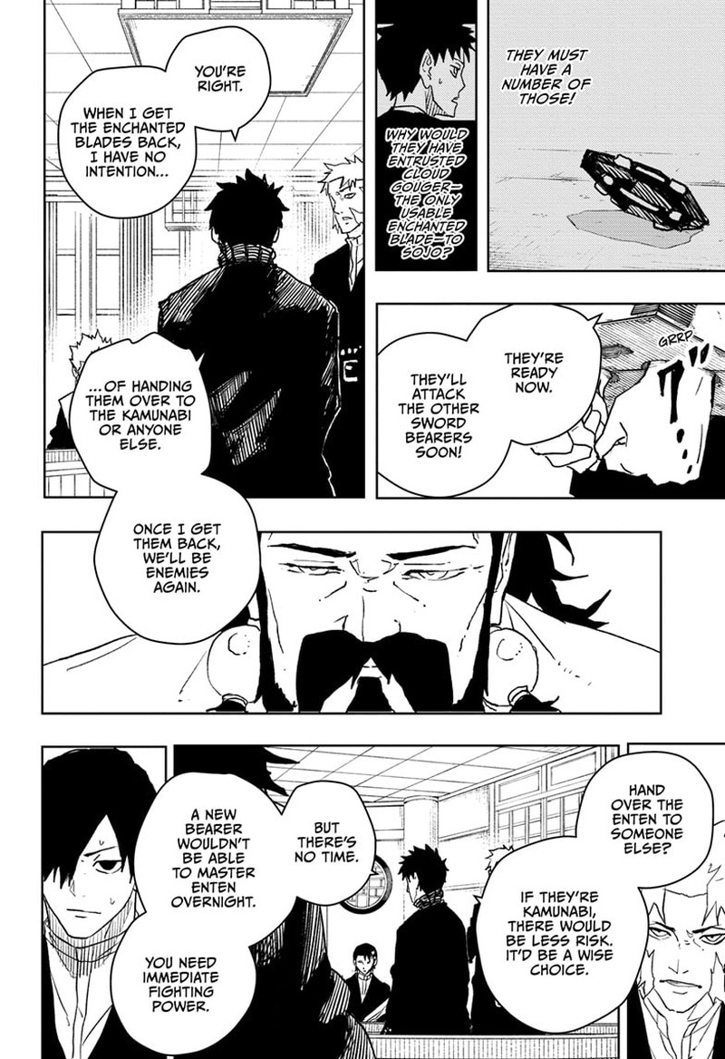 Kagurabachi, Chapter 46