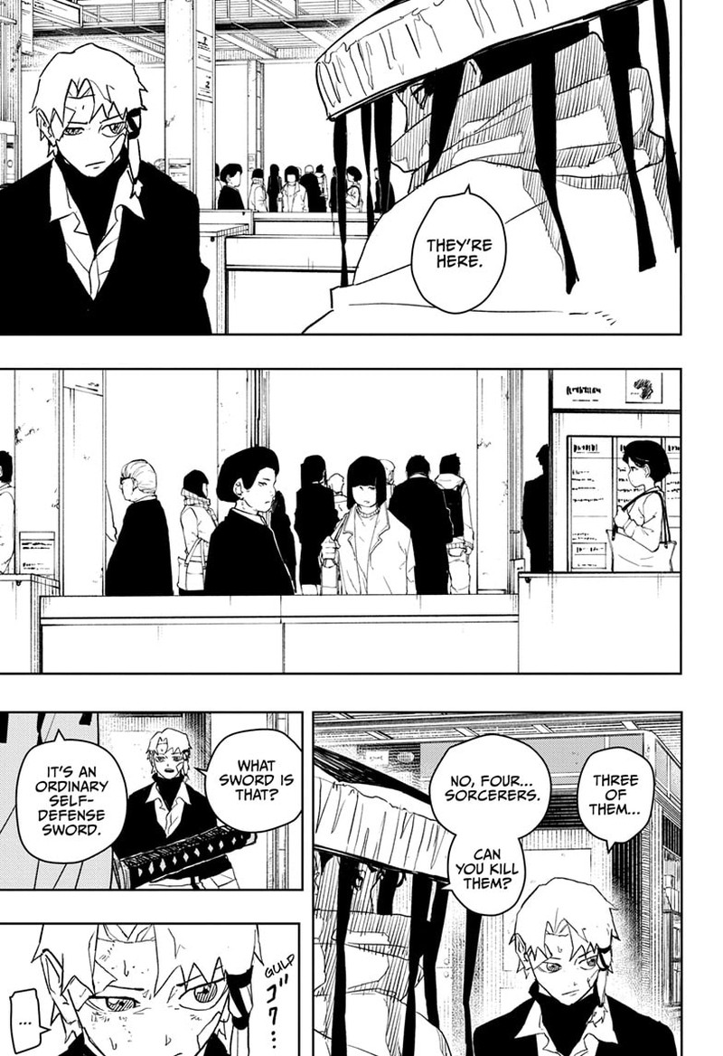 Kagurabachi, Chapter 47