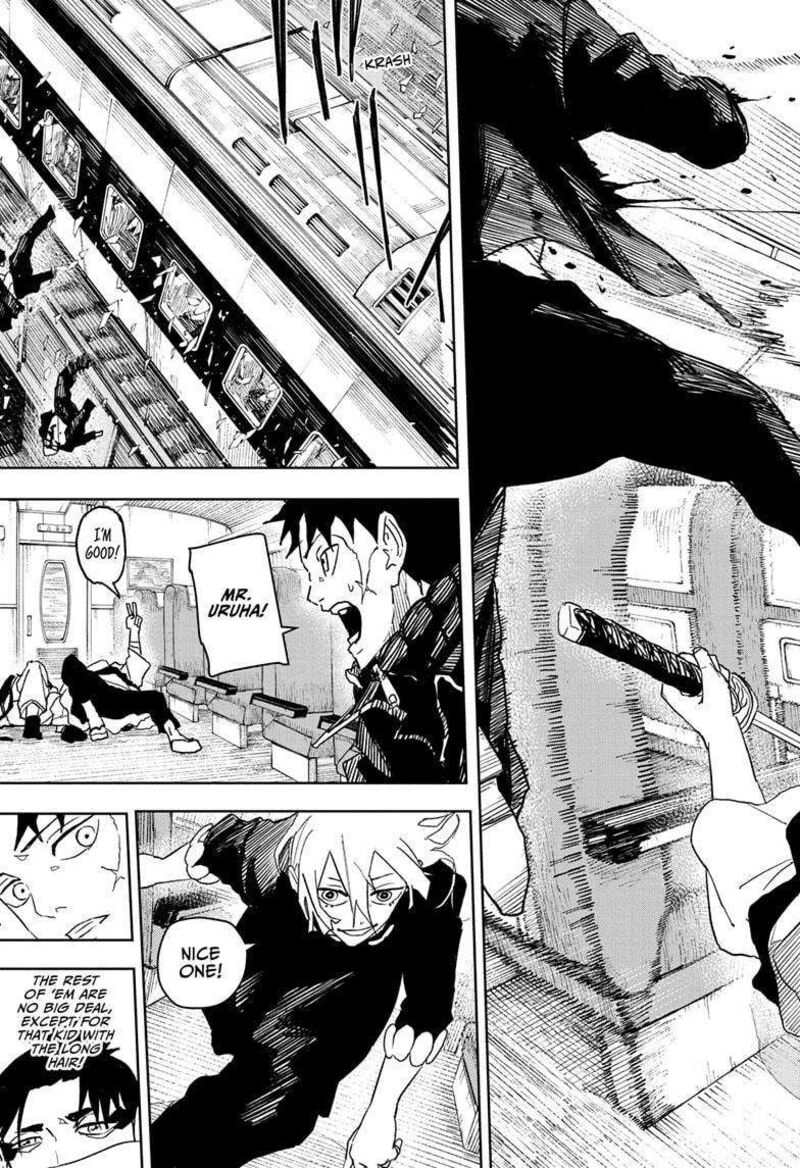 Kagurabachi, Chapter 49