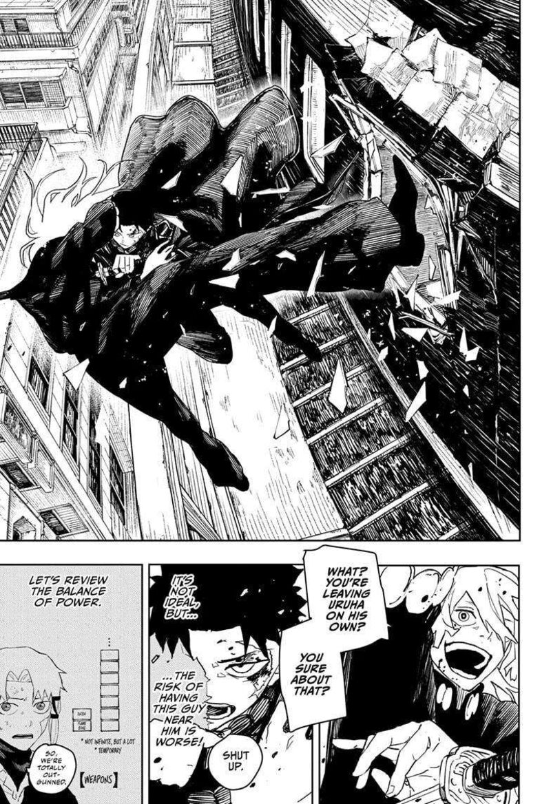 Kagurabachi, Chapter 49