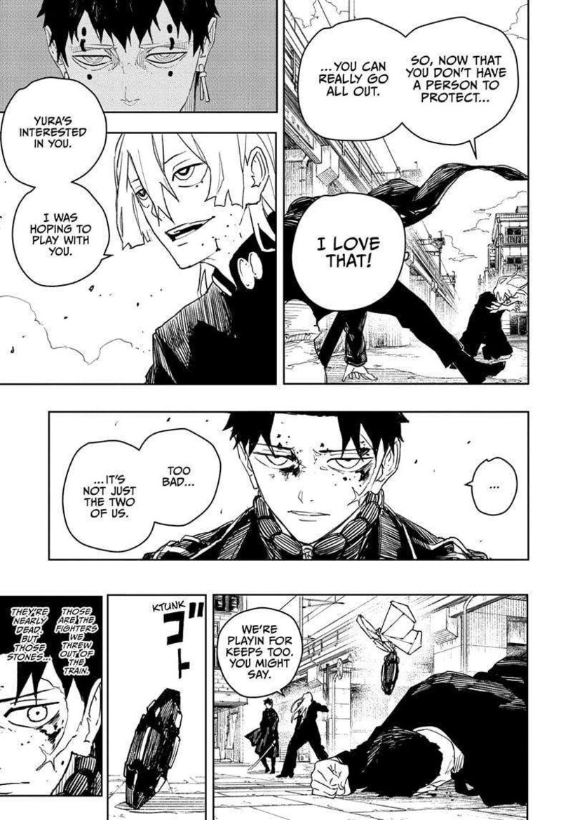 Kagurabachi, Chapter 49