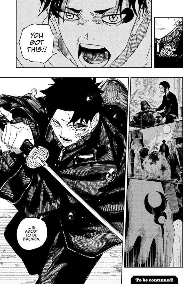Kagurabachi, Chapter 49