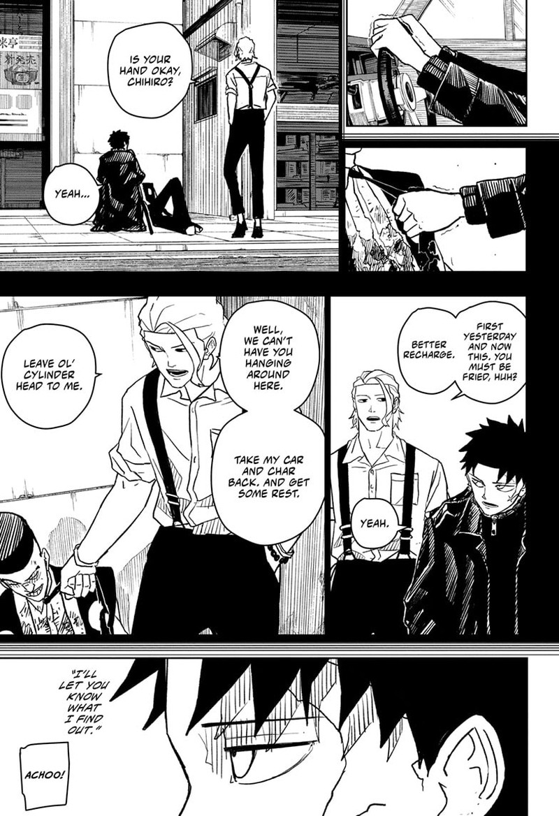 Kagurabachi, Chapter 5