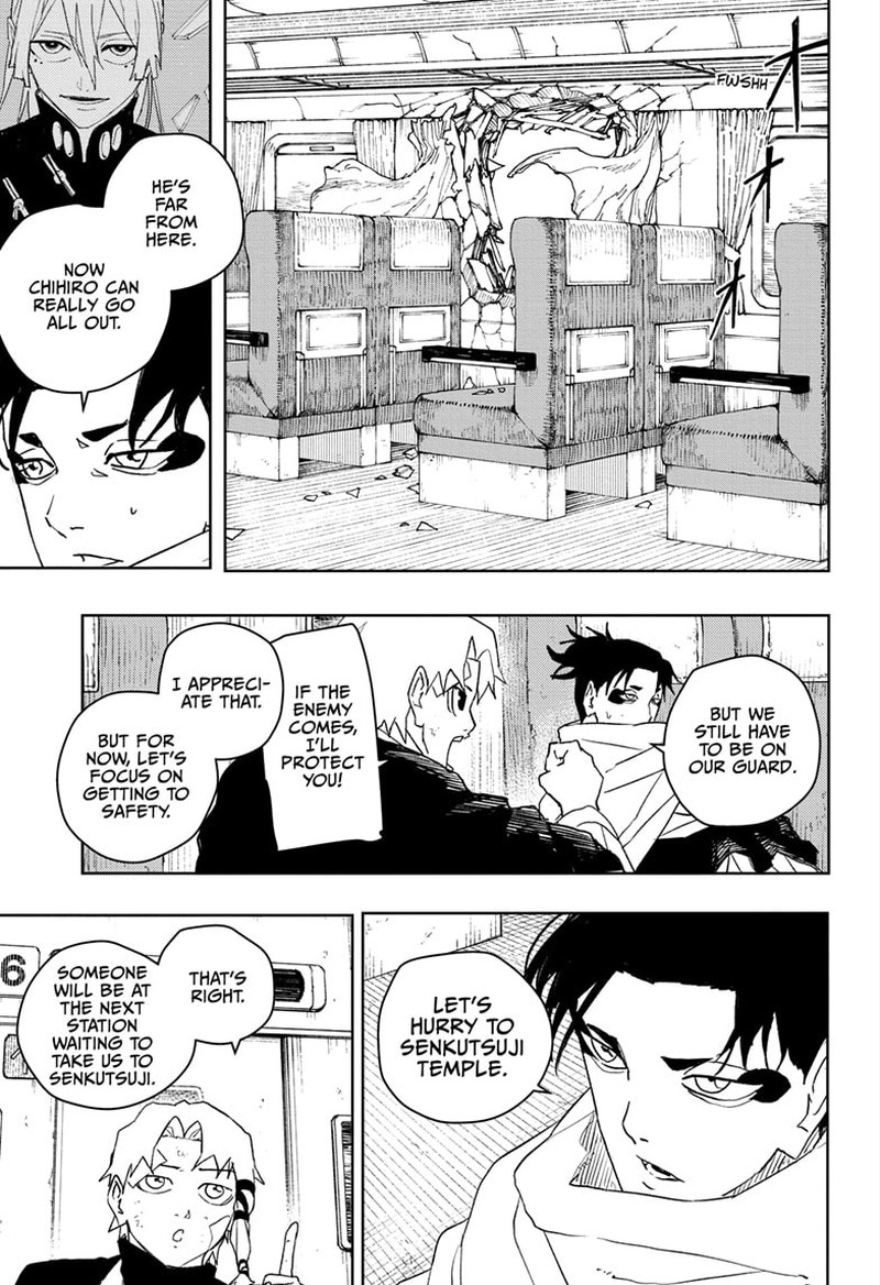 Kagurabachi, Chapter 50