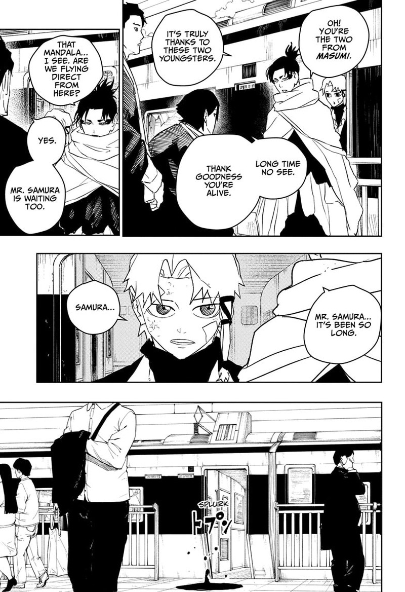 Kagurabachi, Chapter 50