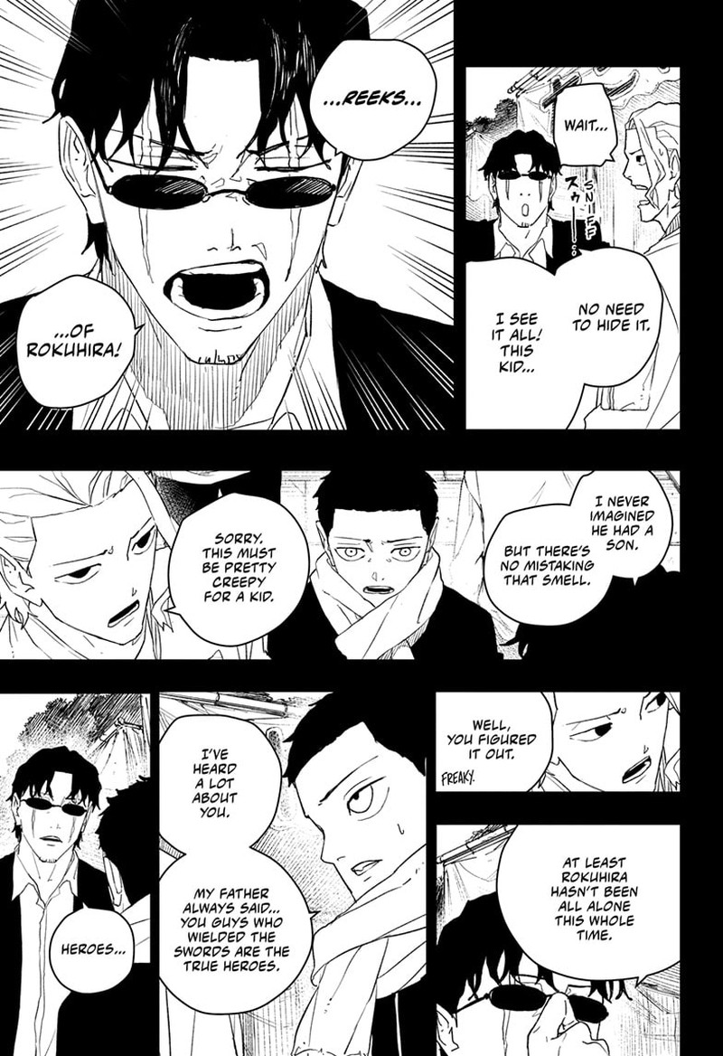 Kagurabachi, Chapter 50